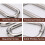 Manilla para puerta de ducha de acero inoxidable 07x32mm 3