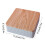 Boîte à biscuits en fer-blanc avec couvercle en bois (1 pièce) 3