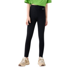 Black Bootcut Yoga Leggings for Girls Size 4-5