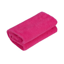 Flannel Throw Blanket Solid Coral Plush 20x28 Inches