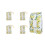 Linen Scented Sachets for Drawers and Closets 4-Pack 1