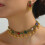 Sada šperkov Daisy, náušnice so strapcami, náhrdelník Choker 2