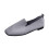 Γυναικεία Πλεκτά Παπούτσια Slip-On με Στρογγυλή Μύτη, Επίπεδη Σόλα, Μέγεθος 7US 1