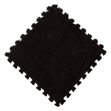Plush Foam Interlocking Floor Mat with Edges 12 pcs