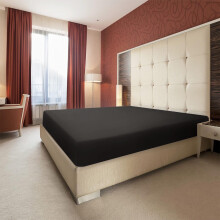 Drap-housse pour lit double, housse de matelas antidérapante en fibres douces.