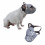 Dog Muzzle for Short Snouts Breathable Rubber 1 Piece 1