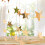 Glitzernde Sternengirlande, goldenes Pentagramm, 2er-Pack 1