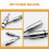 Adattatore bilanciato da TRS a XLR, 2 pezzi, 6,5 mm 7