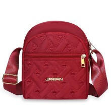 Dámska crossbody kabelka z pranej kože s 3 priehradkami, nastaviteľná
