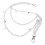 Ζώνη μέσης με κρεμαστό αστέρι και ρυθμιζόμενη αλυσίδα για γυναίκες, 1 συσκευασία 1