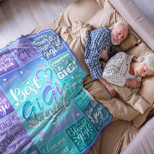 Kuscheldecke für die Ehefrau, 127 x 152 cm, Geschenk zum Geburtstag oder 2