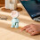 Mini lampada da scrivania a LED a forma di scimmia per bambini e 1