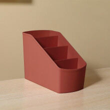 EGYMEN Bureau-organizer Compacte Opbergbak Rood