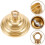 Golden Copper Ceiling Plate with Hook for Pendant Lights 1