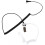 Luchtslang headsetkabel 2,5 mm jack 2,5 m 1