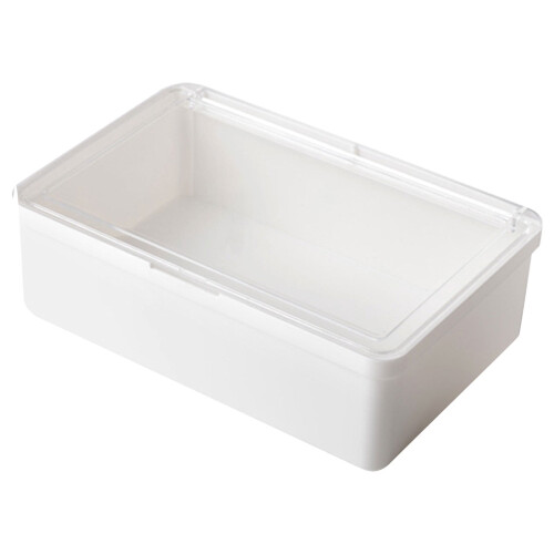 Bureaulade-organizer, transparant plastic, 6 vakken