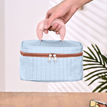 Canvas make-uptas met handvat – Waterdichte reistas
