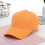 Baseballpet Oranje One Size 3