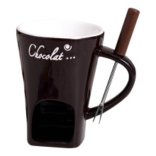 Ceramic Butter Warmer Set 400ml with 1 Fork
