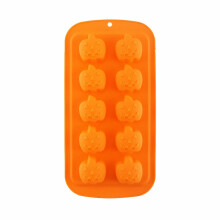 Moule en silicone Halloween citrouille chapeau de sorcière crâne 3 pièces