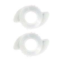 Door Lock Cover Silicone Anti-collision Pad 1 Pair