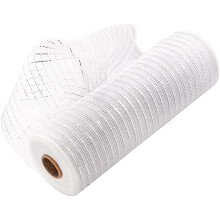 Netzband mit Folie, weiß, 30 Fuß, 1 Rolle