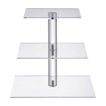 Acrylic Cupcake Display Stand with LED Light 3-Tier