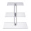 Acrylic Cupcake Display Stand with LED Light 3-Tier 1