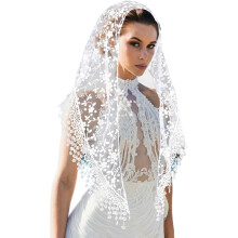 Lace Mantilla Head Cover for Catholic Latin Mass