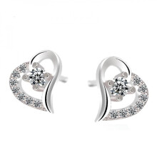 Oorbellen van 925 sterling zilver met kubische zirkonia voor dames