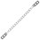Cabinet Door Hanging Chain Metal Silver 1 Set 1
