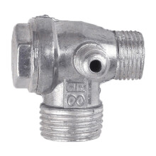 Air Compressor Check Valve Male-Threaded 3-Port Fitting