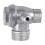 Air Compressor Check Valve Male-Threaded 3-Port Fitting 1