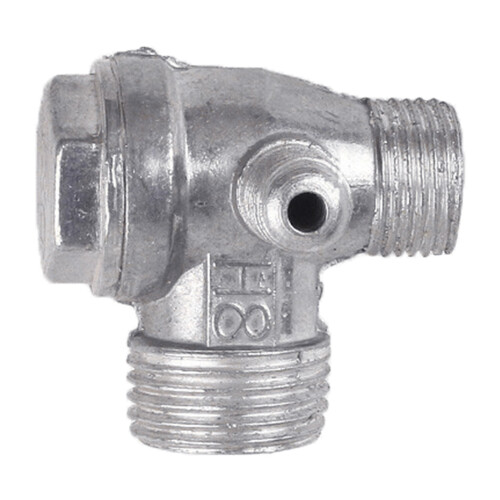 Air Compressor Check Valve Male-Threaded 3-Port Fitting