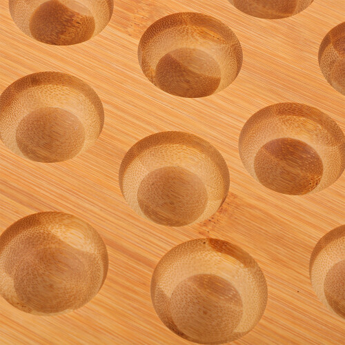 Suporte para ovos de madeira para bancada de cozinha (1 peça) 2