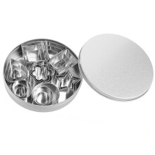 Ensemble de 24 emporte-pièces en acier inoxydable