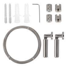 Corde en acier inoxydable réglable style rustique