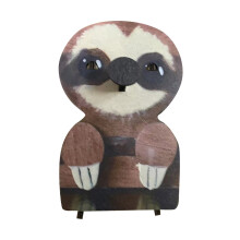 Support Ă lunettes en bois pour bureau, motif animal mignon