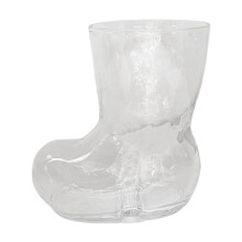 Boot-Shaped Beer Mug Transparent Crystal Glass 1 Pack