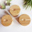 Bamboo Salt Cellar with Lid and Mini Spoon 1