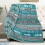 Scripture Throw Blanket Christian Gift Green 50x60 inch 1