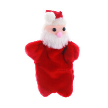 Santa Claus hand puppet plush toy 5.91x2.36x9.84 in