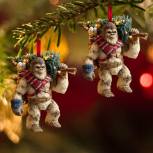 Décoration de Noël Sasquatch amusante (1 pièce)