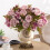 Bouquet di rose rosse artificiali realistiche da 33 cm 1