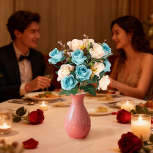 Pétales de roses artificielles pour décoration de mariage (lot)