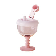 No-Spill Goblet Cup with Lid 1 Count