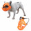 Dog Muzzle Short Snout Breathable Rubber 1 Piece 1