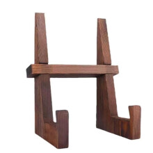 Support en bois pour livre de cuisine 14,7 x 12,2 x 22,4 cm, robuste et antidérapant