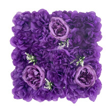 Panneau mural de fleurs artificielles pour mariage et maison