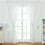 Sheer Voile Curtains Silver Star Pattern 100x200cm 1
